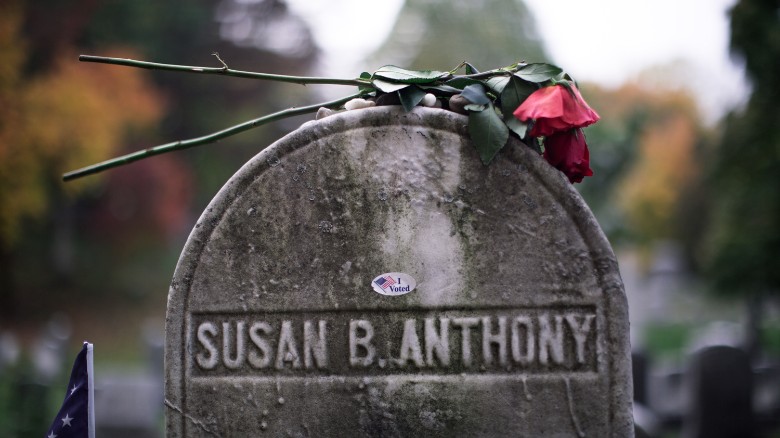 Hundreds Flock To Susan B. Anthony's Grave On Election Day - CNNPolitics