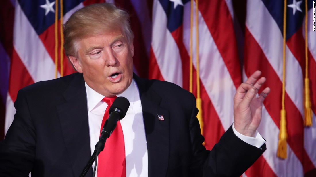 Donald Trumps Victory Speech Full Text Cnnpolitics
