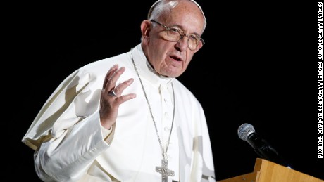 Pope signals he&#39;s open to married Catholic men becoming priests 