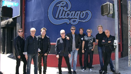 The iconic band &quot;Chicago&quot; gathers outside LA&#39;s historic Whisky a Go Go, where they cut their teeth in the 1970s. With more than 100 million albums sold, these rock and roll hall of famers rank among the best-selling bands of all time.