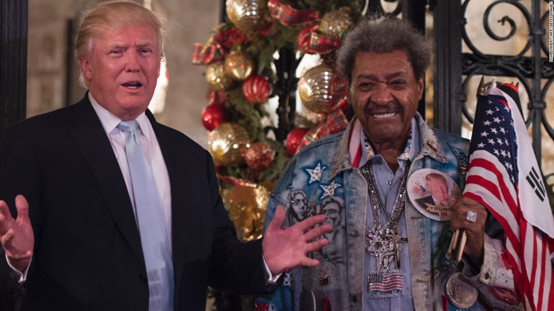 Image result for don king and trump