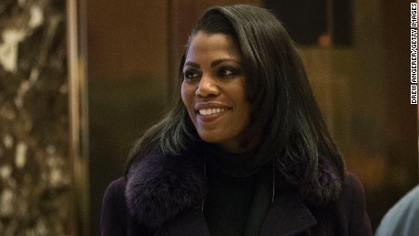 Omarosa Manigault arrives at Trump Tower, December 13, 2016 in New York City. 