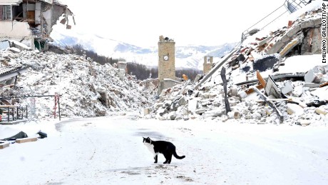 evacuated rome italy amatrice cnn earthquakes subway devastated town many last after year