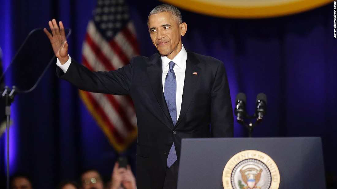 President Obama Farewell Address Full Text Video Cnnpolitics