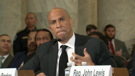 Booker to Sessions: &#39;Love all our citizens&#39;