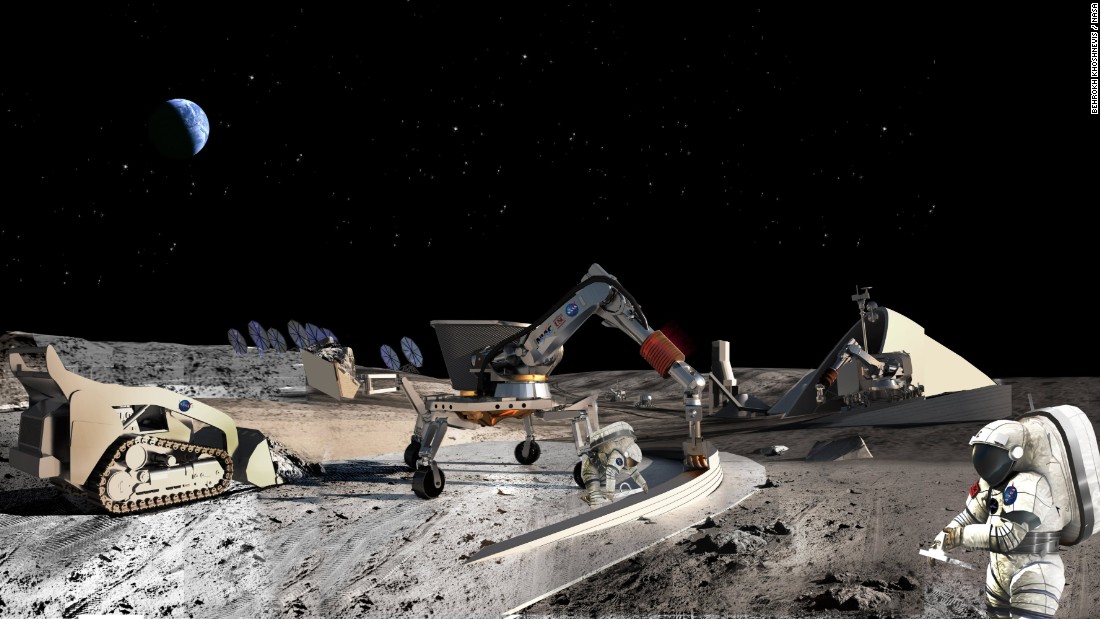 Behrokh Khoshnevis, a professor in engineering at the University of Southern California, invented the 3D-printing technology Contour Crafting. He&#39;s been working with NASA on the possibility of building a colony on Mars since 2011 and believes that humans can soon do so using the method.
