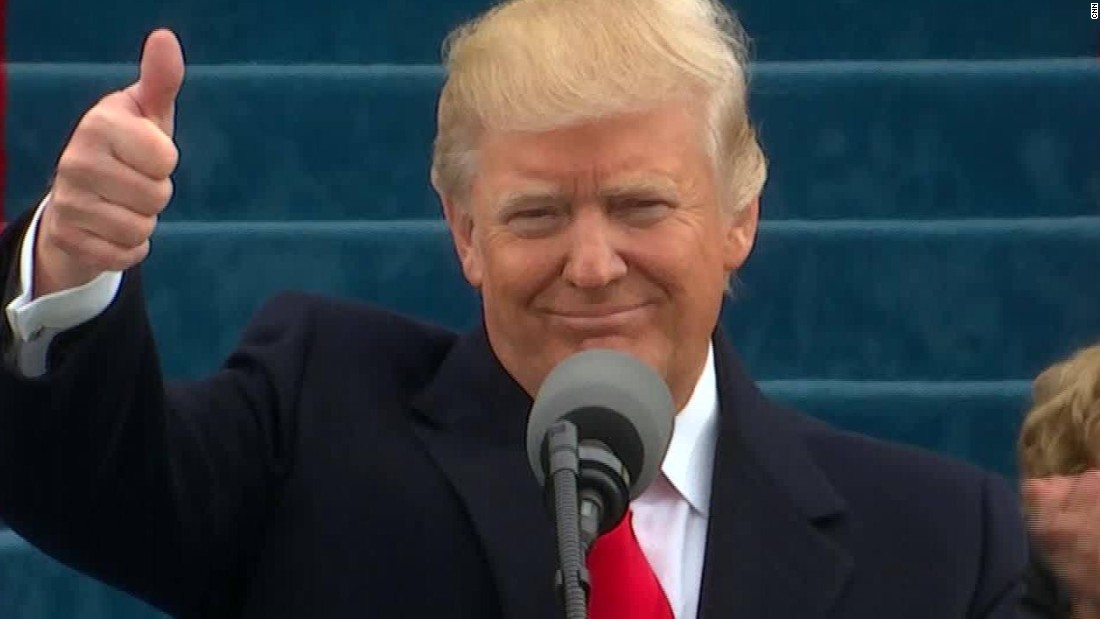 Inaugural Address Trumps Full Speech Cnnpolitics 