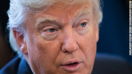 WASHINGTON, DC - JANUARY 24: US President Donald Trump speaks after signing executive orders related to the oil pipeline industry in the Oval Office of the White House January 24, 2017 in Washington, DC. President Trump has a full day of meetings including one with Senate Majority Leader Mitch McConnell and another with the full Senate leadership. (Photo by Shawn Thew-Pool/Getty Images)