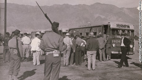 Three Asian-American lawmakers introduce a bill to prohibit internment like that of Japanese Americans during World War II