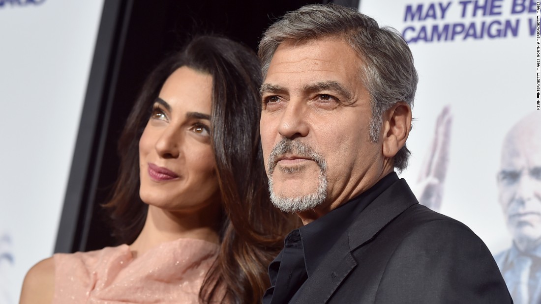 George And Amal Clooney Welcome Twins Cnn