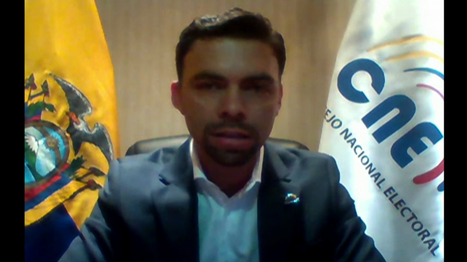 Presidente Cne Ecuador La Democracia No Soporta Presiones Ni Amenazas