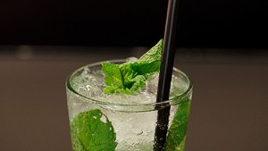 MADRID, SPAIN - APRIL 09:  A Mojito cocktail stands on a table during the Mix&amp;Shake congress at &#39;El Matadero&#39; on April 9, 2014 in Madrid, Spain. Mix&amp;Shake is a conference for professionals of the cocktail bartending industry.  (Photo by Pablo Blazquez Dominguez/Getty Images)