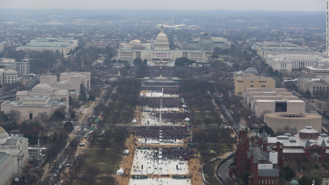 Nps Releases Photos Of Crowd Size At Obama Trump Inaugurations Cnnpolitics 