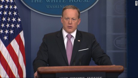 Spicer doesn't reject 'deep state' existence