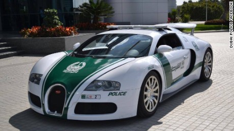 It's official: Dubai has the fastest police car in the world - and it can run at 253 mph