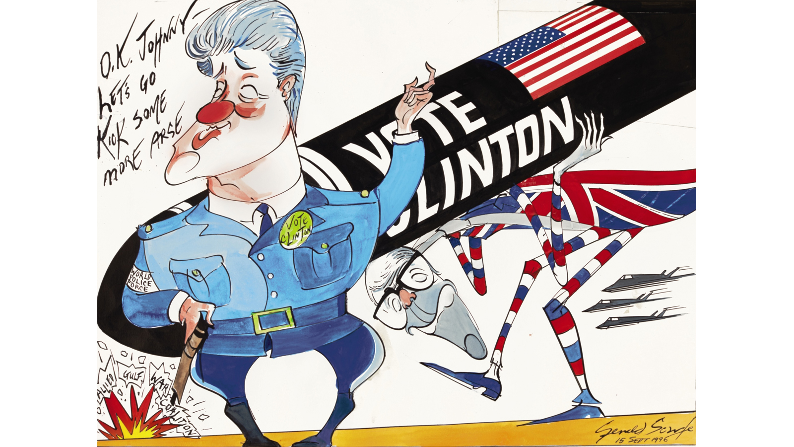 Gerald Scarfe - capturing the ugly side of politics for the last 60 years -  CNN Style