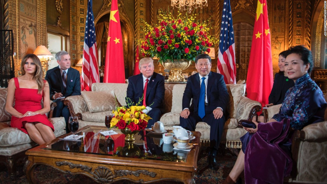 Trump Hosts Xi Jinping No Big Macs On The Menu Cnnpolitics 