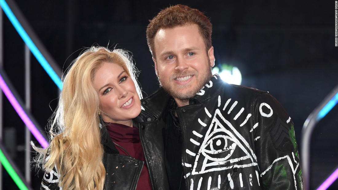 Married reality stars Heidi Montag and Spencer Pratt welcomed their first child, a son named Gunner Stone, on October 1. The pair announced in April that they were expecting. 