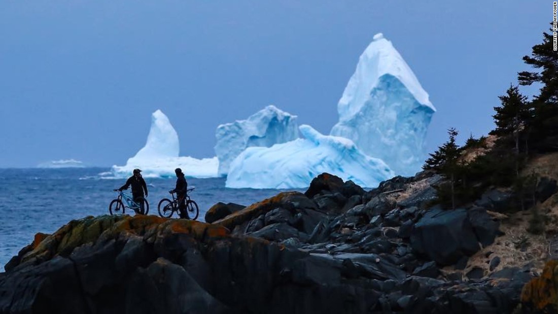 Iceberg Towers Over Ferryland Canada Cnn Travel