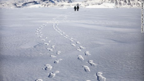 Blame Santa for that North Pole weather. 