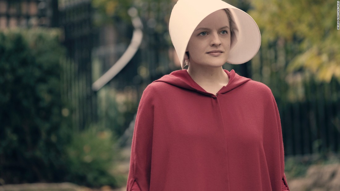 &#39;The Handmaid&#39;s Tale&#39; the dystopian Hulu drama scored star Elisabeth Moss a nomination, along with her fellow cast members.