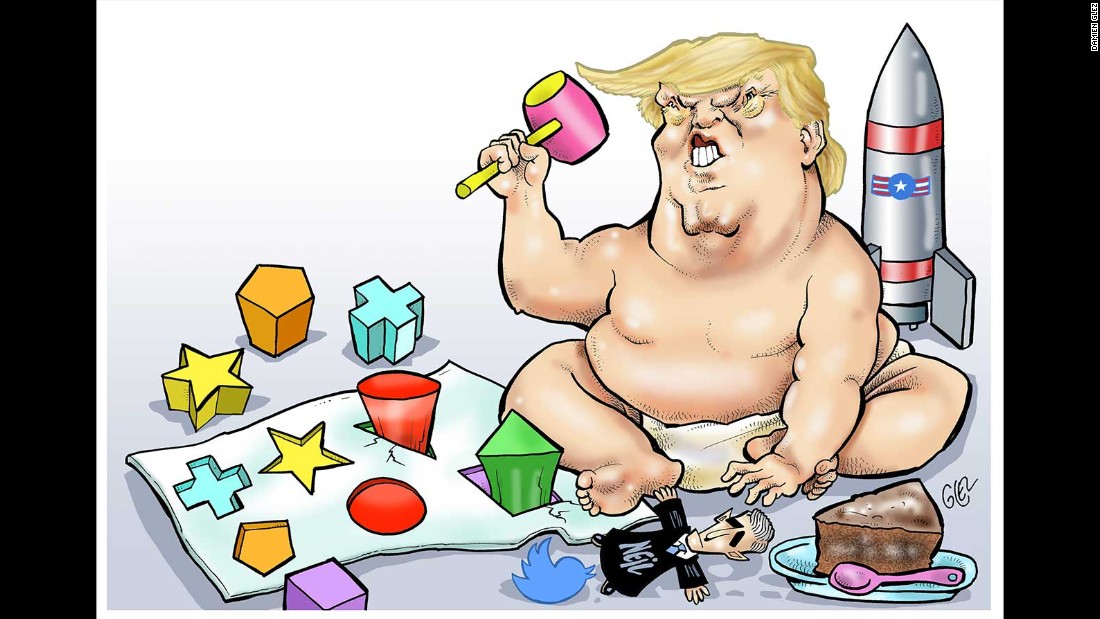 Image result for trump cartoons