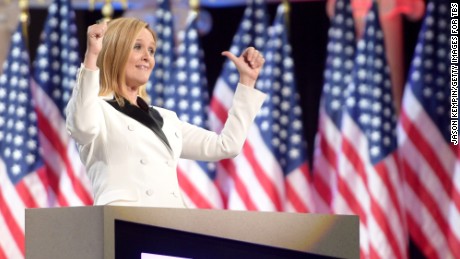 Samantha Bee onstage during 'Full Frontal With Samantha Bee's Not The White House Correspondents' Dinner' 