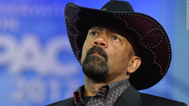 Ex-sheriff's tweets locked after violent posts