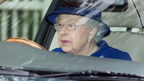 queen elizabeth driving