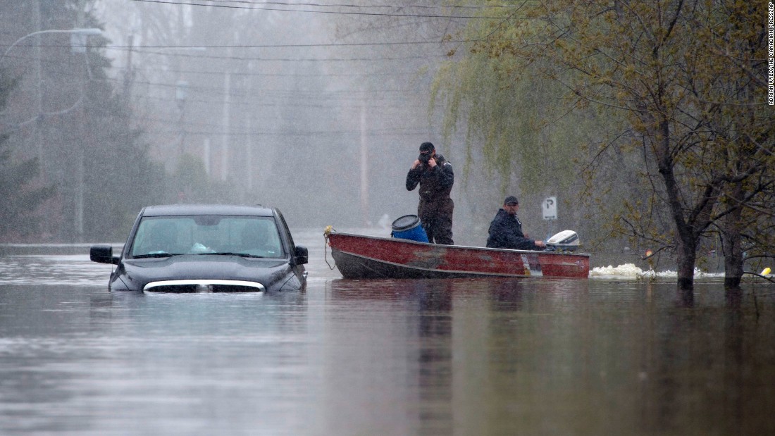 Canada Floods 3 Missing In Quebec And British Columbia Cnn 