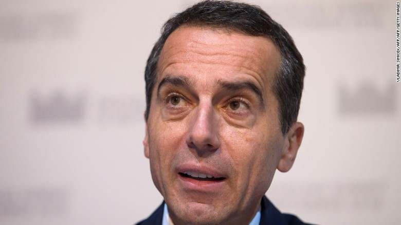 Christian Kern has been Austria&#39;s Chancellor since May 2016.