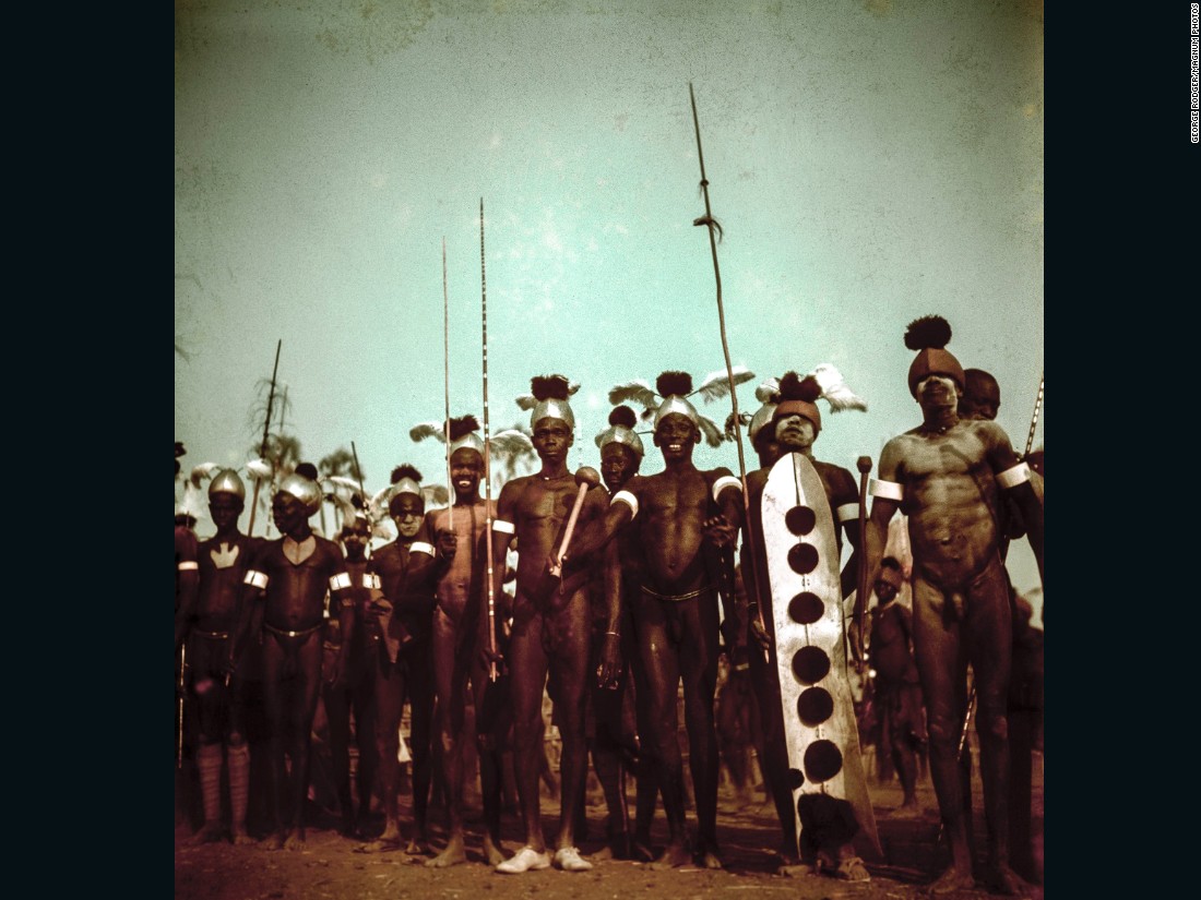 Lost Early Color Photographs Of Sudanese Tribes Published Cnn 2046