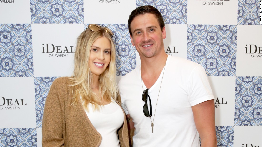 Olympic gold medalist Ryan Lochte and his fiancée Kayla Rae Reid welcomed their first child, a son, in June. 