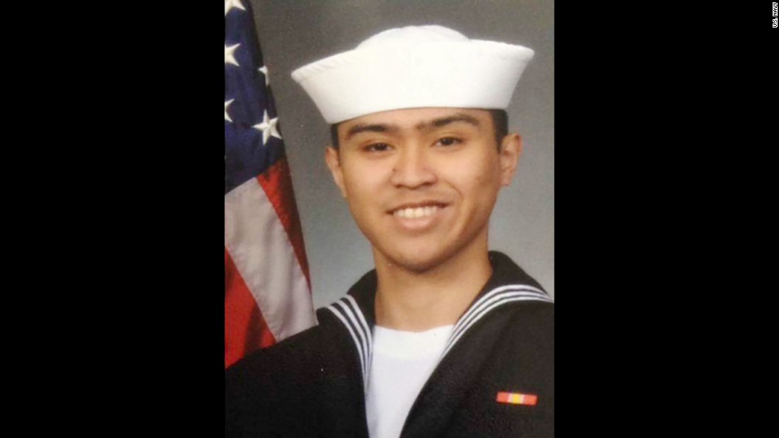 Fire Controlman 2nd Class Carlos Victor Ganzon Sibayan, 23, from Chula Vista, California.
