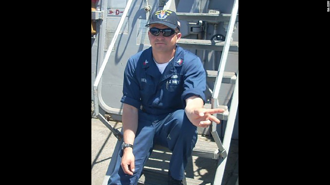 Fire Controlman 1st Class Gary Leo Rehm Jr., 37, from Elyria, Ohio.