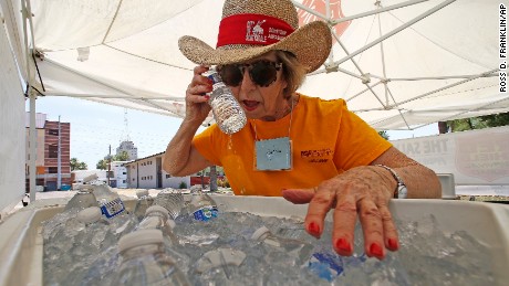 Scorching heat wave in the West