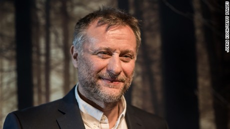 MUNICH, GERMANY - MARCH 15:  Actor Michael Nyqvist poses during a photo call for the Sky Series Night &#39;100 Code&#39; on March 15, 2015 in Munich, Germany.  (Photo by Joerg Koch/Getty Images)