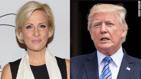NEW YORK, NY - NOVEMBER 14:  Mika Brzezinski attends Silver Hill Hospital 2016 Giving Hope Gala at Cipriani 42nd Street on November 14, 2016 in New York City.  (Photo by Sylvain Gaboury/Patrick McMullan via Getty Images)

President Donald Trump and First Lady Melania Trump await the arrival of President Juan Carlos Varela and Mrs. Lorena Castillo Varela of Panama, at the South Portico (South Lawn) of the White House, on Monday, June 19, 2017. (Photo by Cheriss May) (Photo by Cheriss May/NurPhoto via Getty Images)