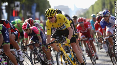 Froome won his fourth Tour de France crown in July.