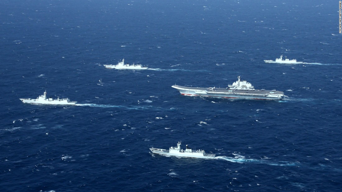 carrier battle group formation