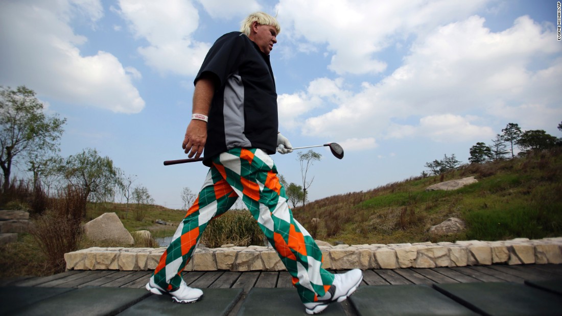 Renowned for his length off the tee, Daly went on to win the 1995 British Open at St Andrews, beating Italy&#39;s Costantino Rocca in a four-hole playoff. 
