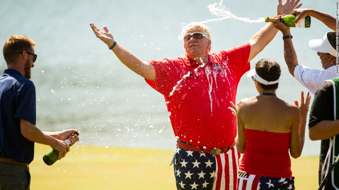 With his sartorial choices at the 2017 British Open, Daly has certainly brightened up another tournament.