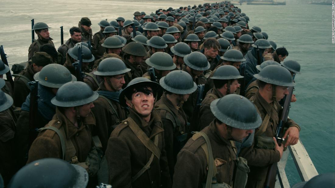 Christopher Nolan&#39;s &#39;Dunkirk&#39; earned three nominations, including best drama.