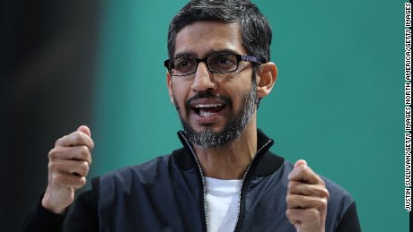 Google CEO Sundar Pichai said the company 