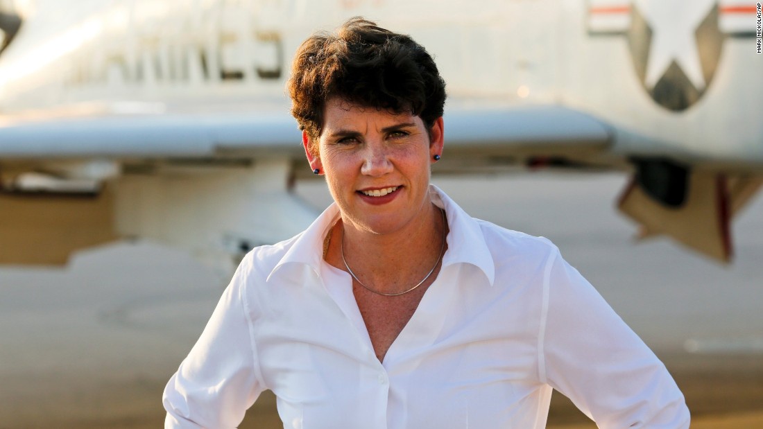 Amy McGrath Retired Fighter Pilot Announces Her Run For Congress In