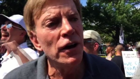 Trump&#39;s defense of the &#39;very fine people&#39; at Charlottesville white nationalist march has David Duke gushing