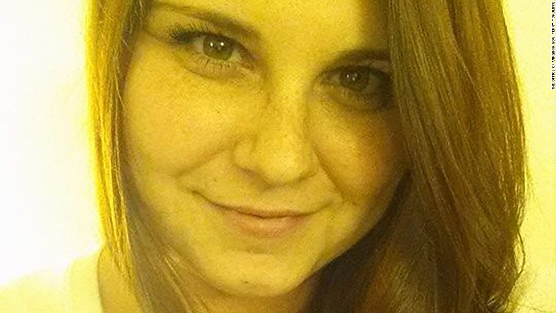 Heather Heyer, 32, was killed in Charlottesville last August when a car slammed into a crowd of people protesting against hatred.