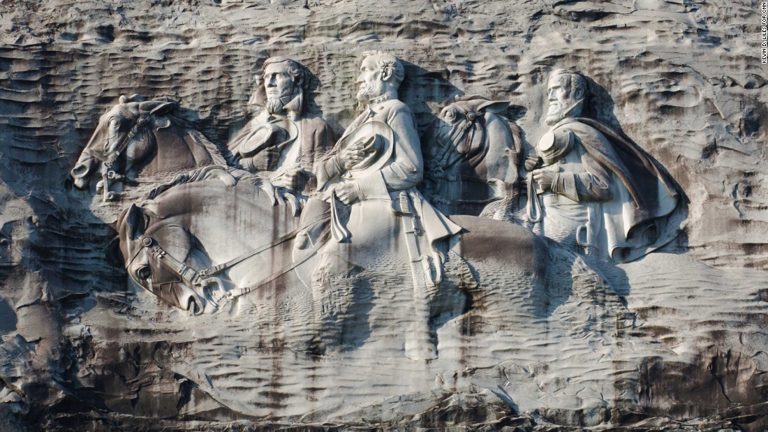 At Stone Mountain Hikers Try To Rise Above Its Racial History Cnn