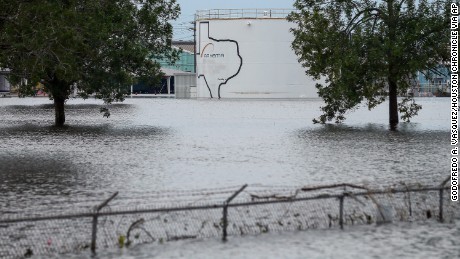 Sewage, fecal bacteria in Hurricane Harvey floodwaters