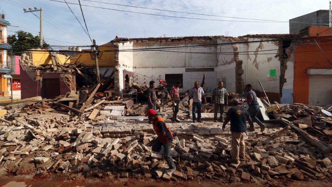 Mexico S Strongest Earthquake In A Century Kills Dozens Cnn